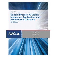 CQI-38 Special Process AI Vision Inspection Application and Assessment Guideline 1st Edition: 2026